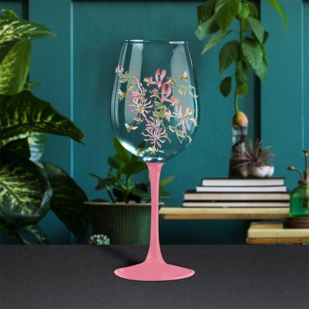 Bee - Tanical Honeysuckle Wine Glass 28cm