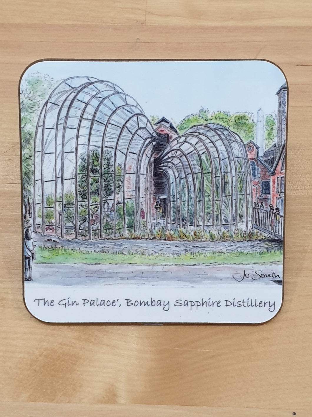 Gin Palace, Bombay Sapphire Distillery Coaster