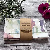 Watercolour Reusable Wipes